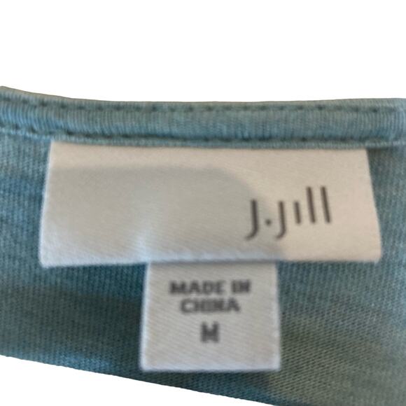 J. Jill 3/4" Sleeve Tunic Top with Embroidery Size M - Picture 3 of 7